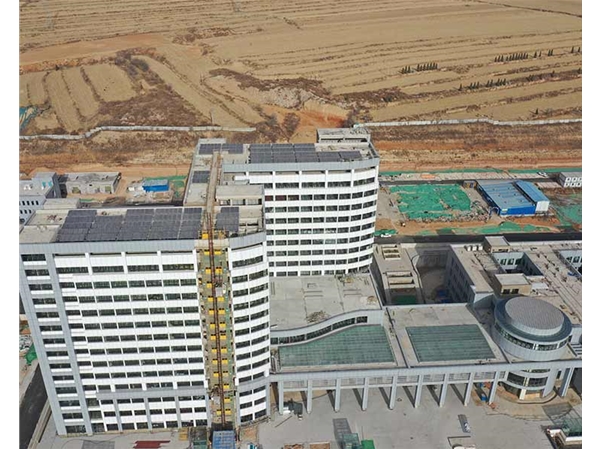 壽陽人民醫(yī)院遷址新建項(xiàng)目綜合病房樓海爾平板太陽能+燃?xì)忮仩t熱水系統(tǒng)項(xiàng)目